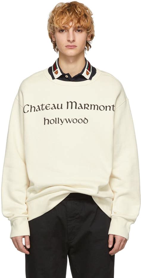 chateau marmont gucci sweater|Gucci Chateau Marmont Sweatshirt .